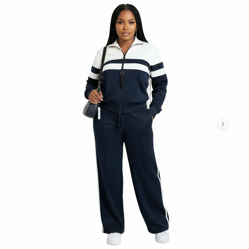 Tracksuit Full Zip Jacket & Jogging Pants Set - Image 3