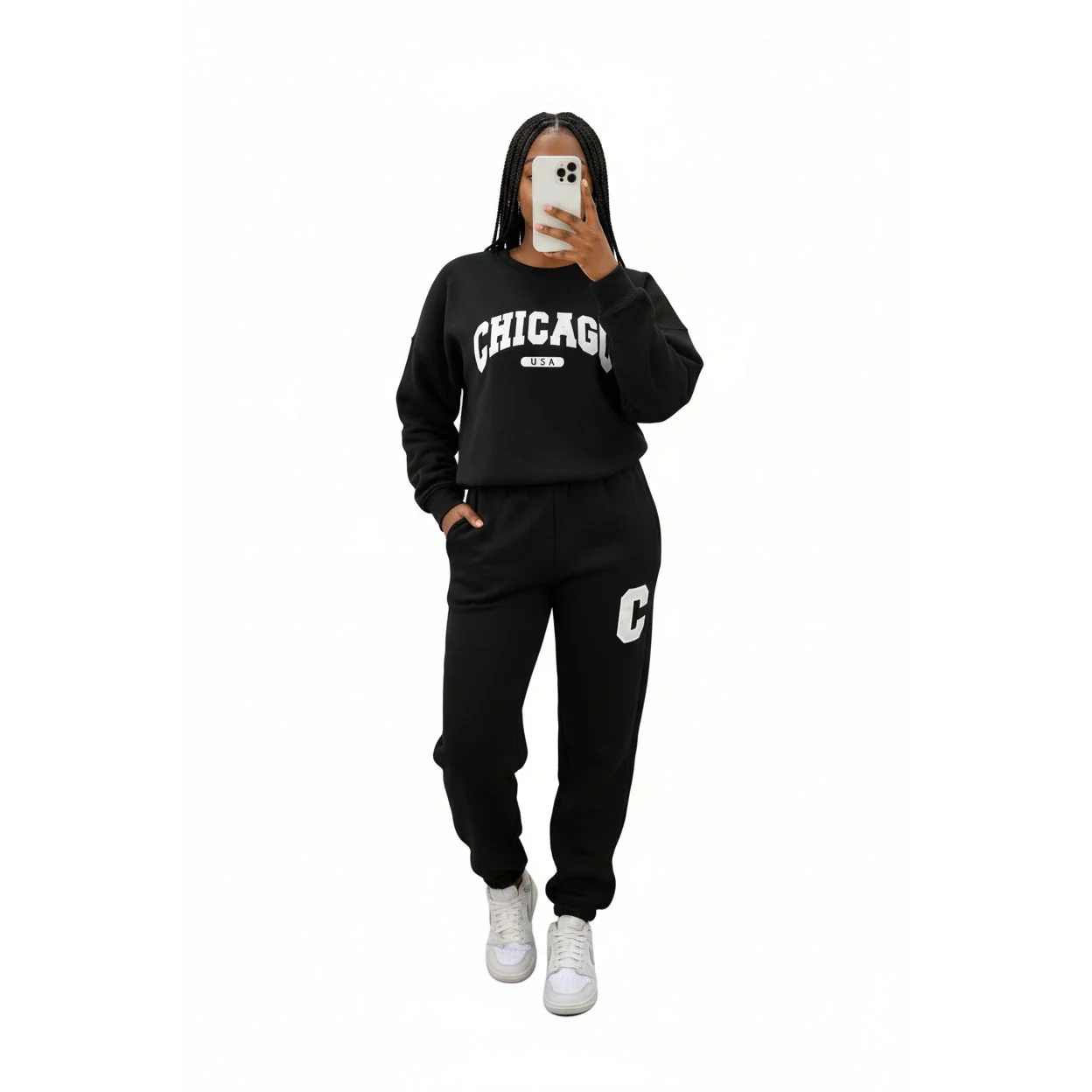 Tracksuit Pants & Baseball Jacket 2 Piece Set. - Image 2