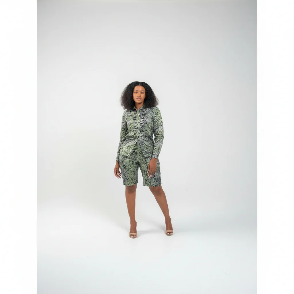Traditional Dark Spotted Short Pant - Image 4