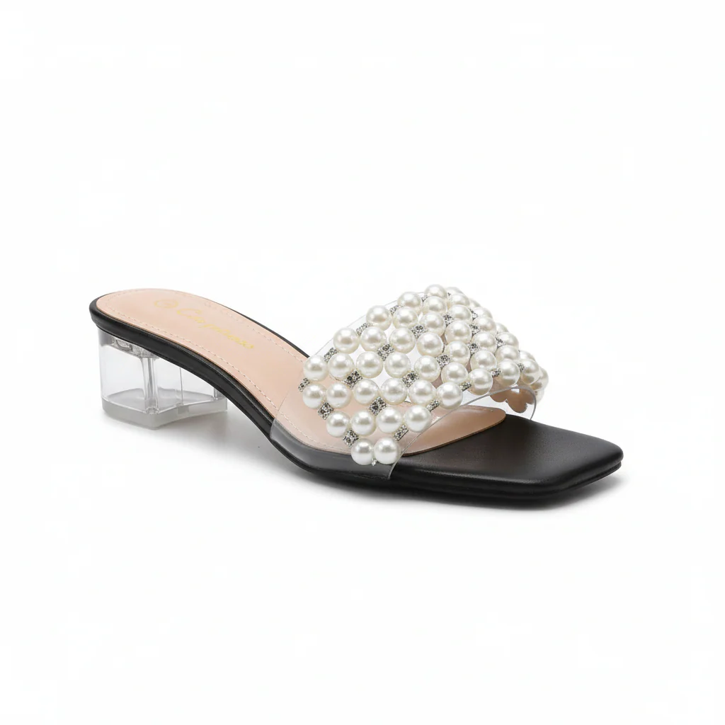 Transparent Glass Heels - Image 3