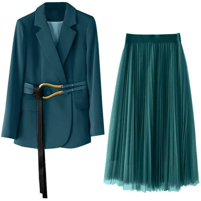 TULLE SKIRT AND BLAZER SET - Image 3