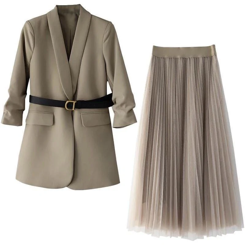 TULLE SKIRT AND BLAZER SET - Image 5