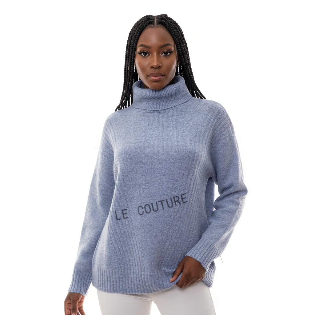 Turtleneck Knitted Top - Image 4