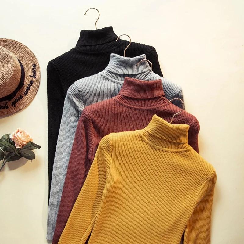Turtleneck Sweater Polo Neck - Image 2