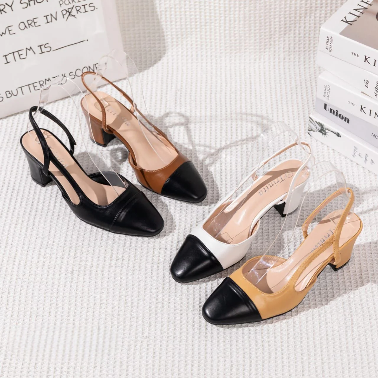 Two Color Splicing Classic Work Shoe