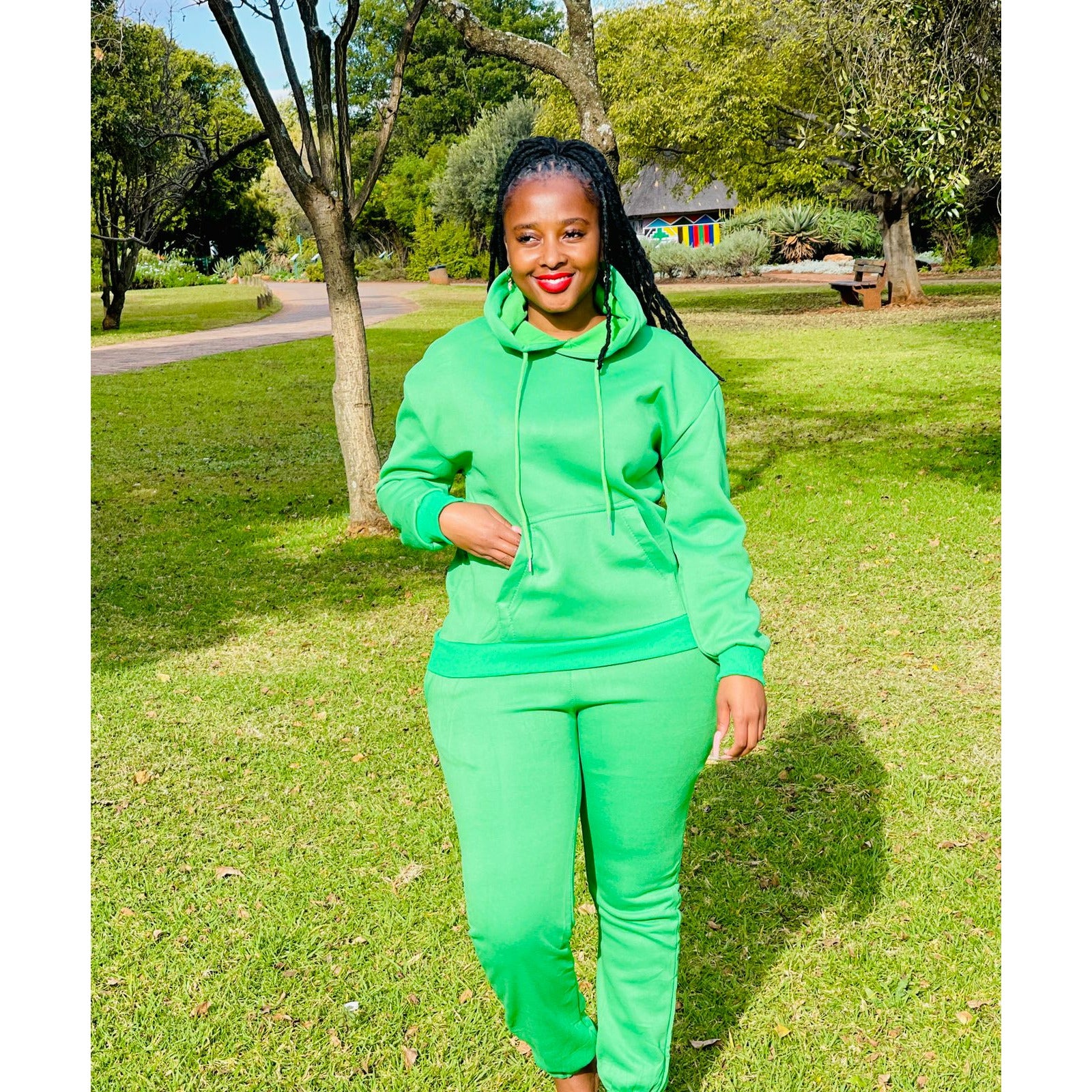 Two Piece Joggers Tracksuit Set - Image 4