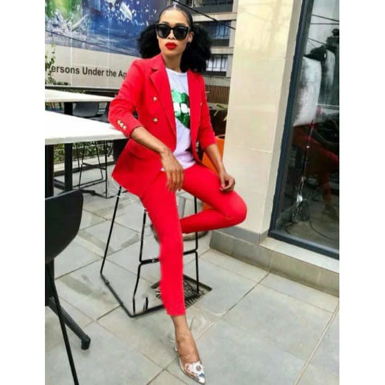 Elegant Formal Solid Color Outfit Set - Image 3