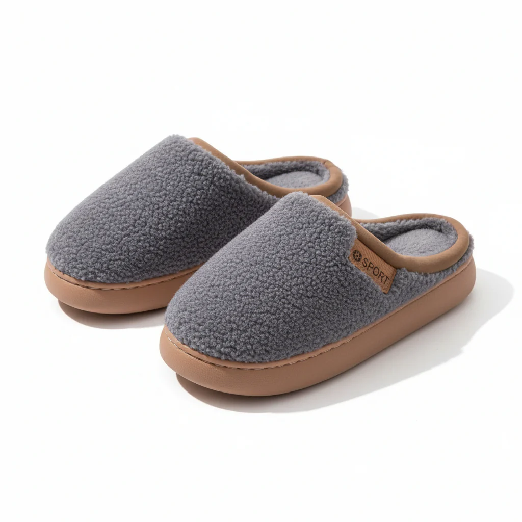 Unisex Cozy Plush Winter Slippers