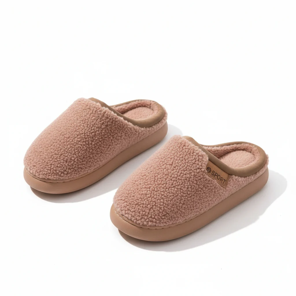 Unisex Cozy Plush Winter Slippers - Image 3