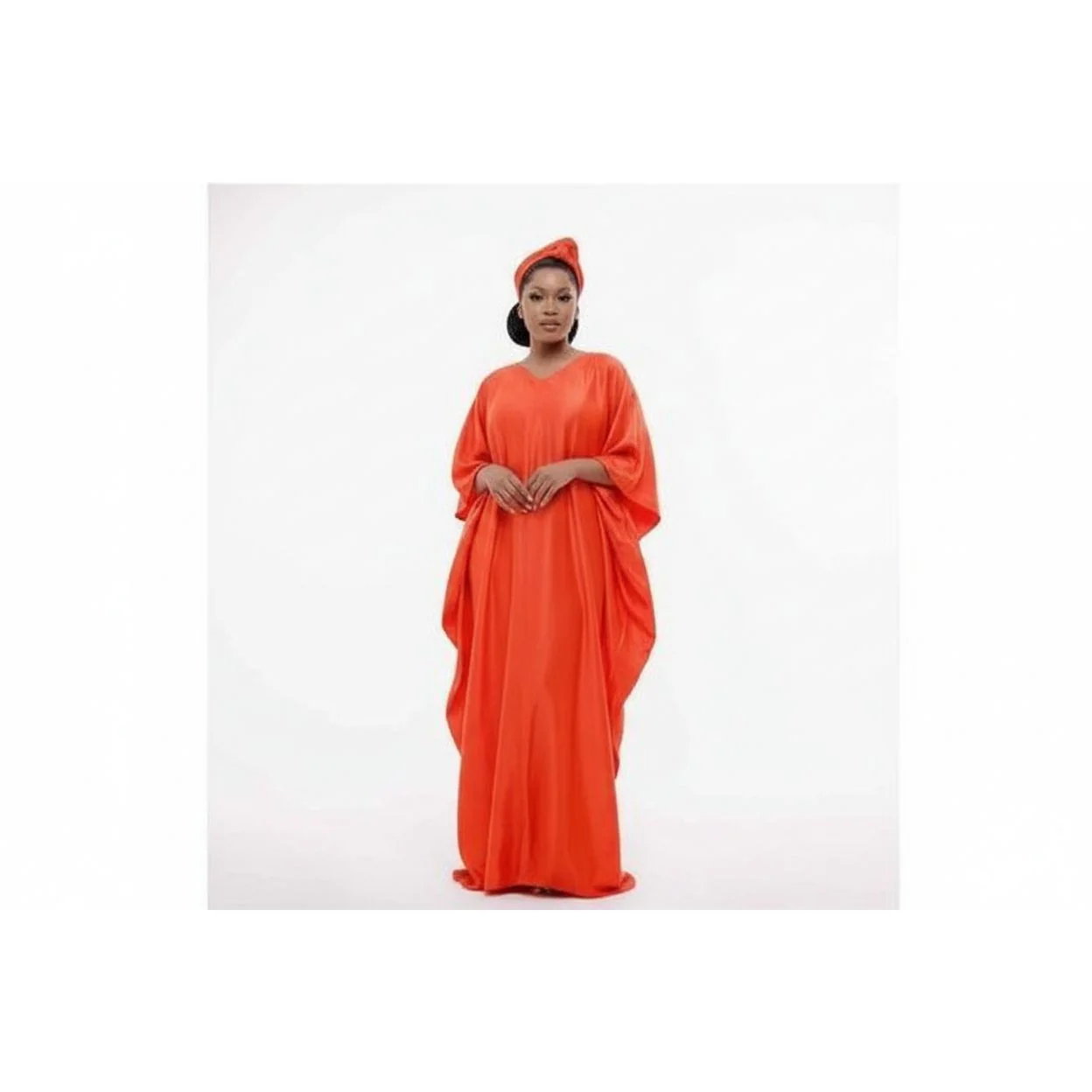 V-Neck Kaftan Maxi dress. - Image 2