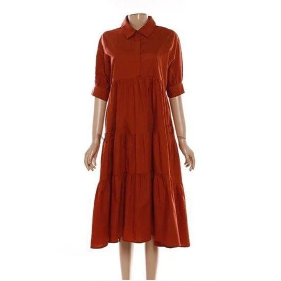 V-Neck Malia Dress - Image 4