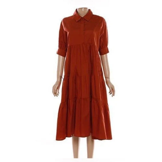 V-Neck Malia Dress - Image 7