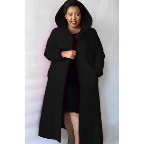 Vintage Buttoned Coat - Image 3
