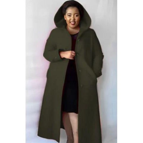 Vintage Buttoned Coat - Image 5