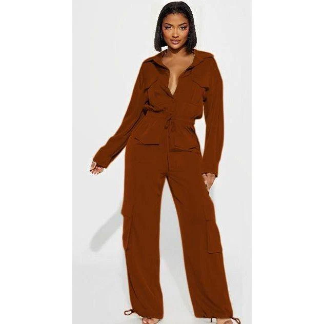 Vintage Cargo Jumpsuit - Image 2