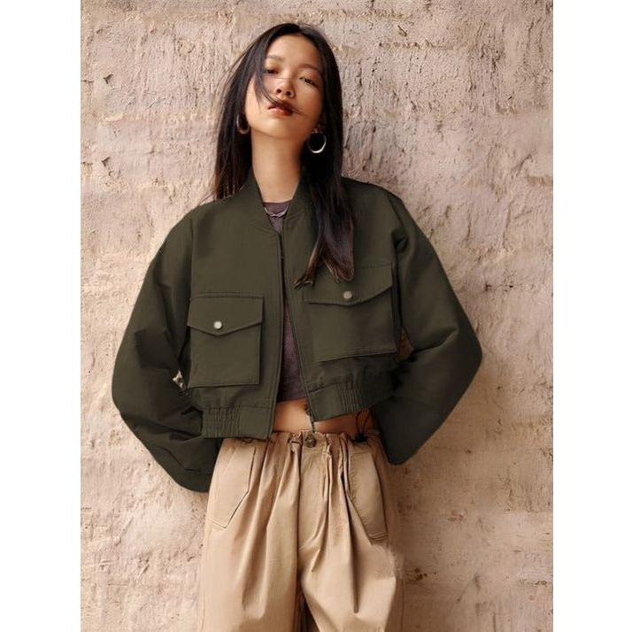 Vintage Crop Jacket - Image 3