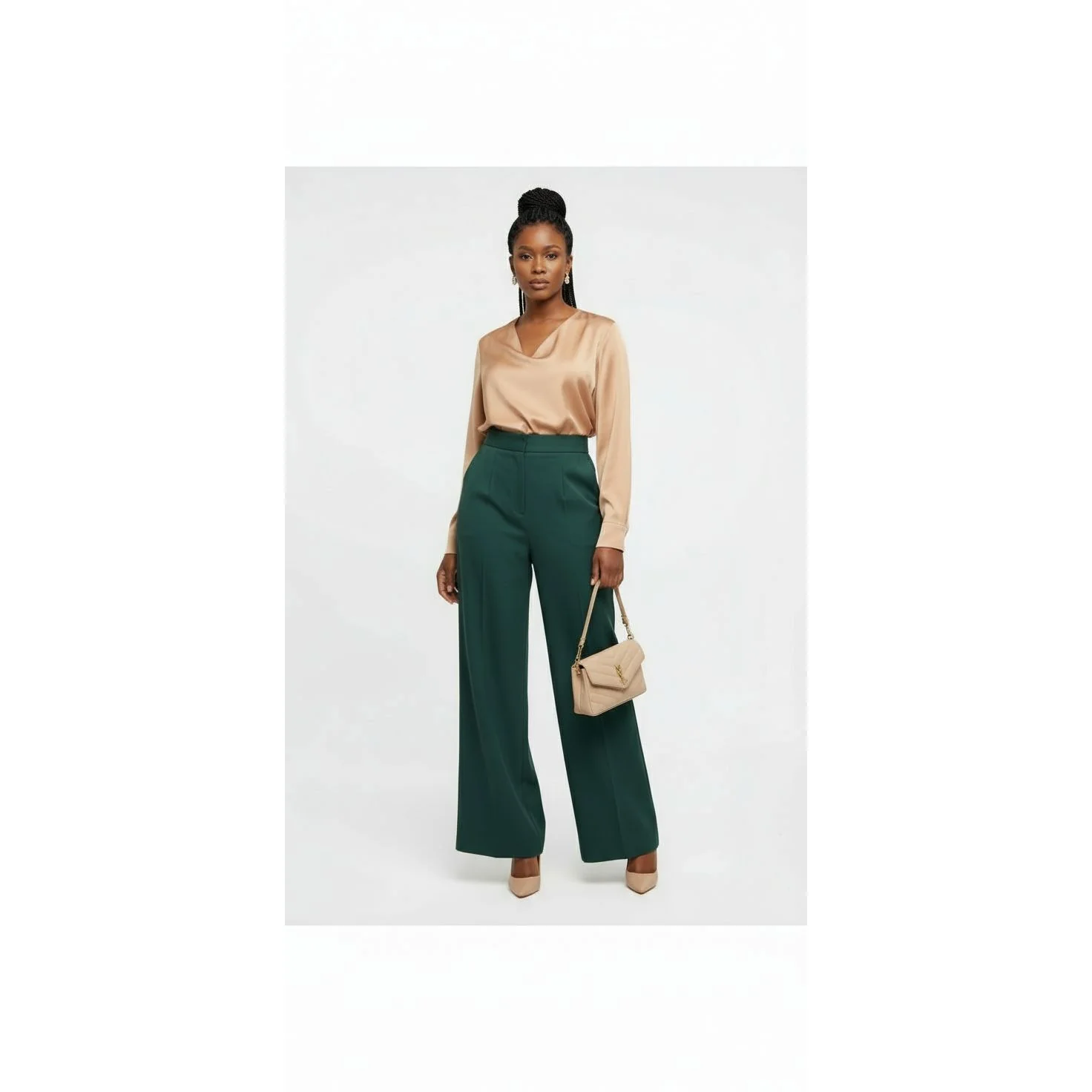 Vintage High Waisted Pants - Image 3