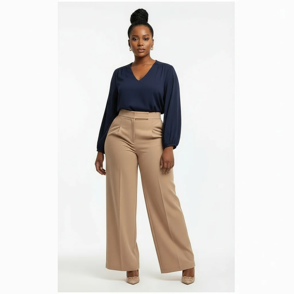 Vintage High Waisted Pants - Image 4