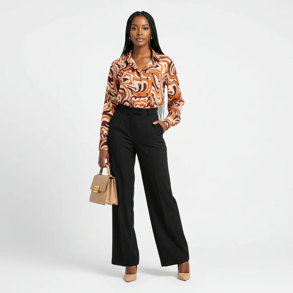 Vintage High Waisted Pants - Image 5