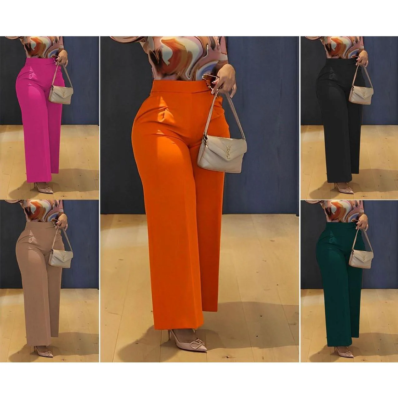 Vintage High Waisted Pants - Image 6