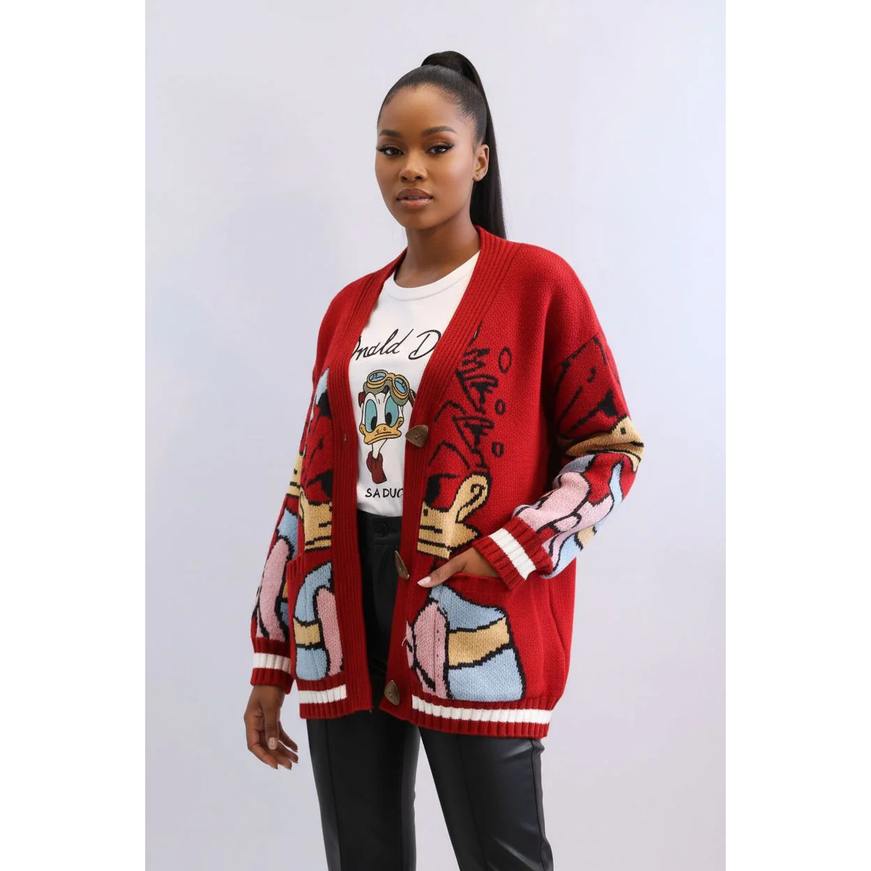 Vintage Knitted Long Sleeve Top