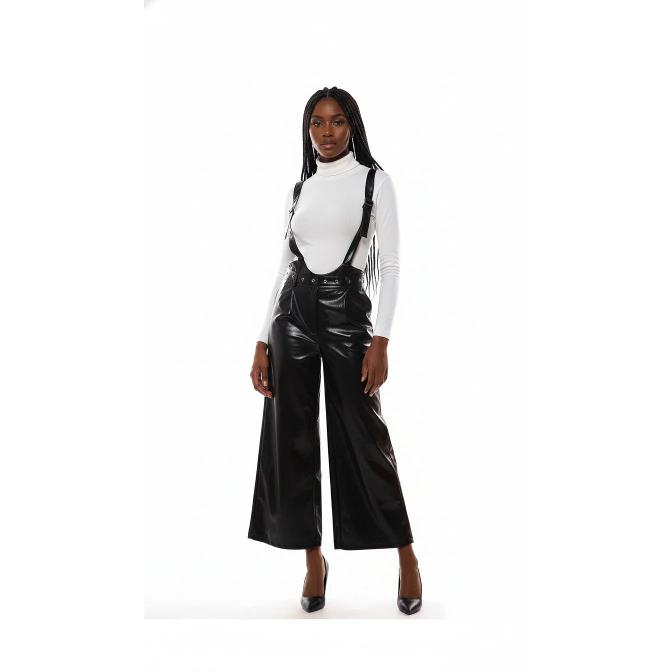 Vintage Leather Jumpsuit - Image 2