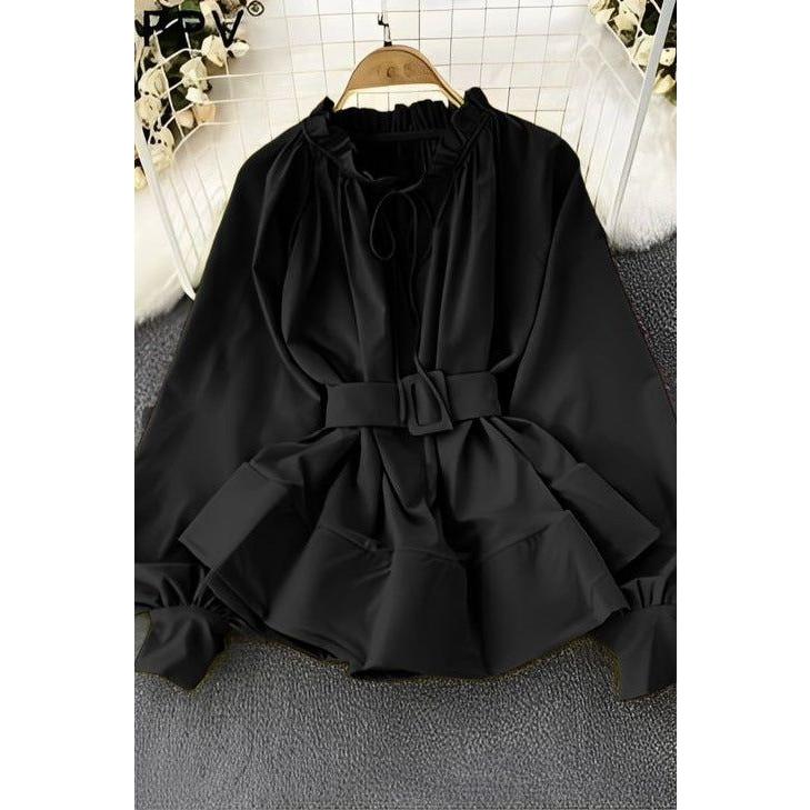 Vintage Long Sleeve Blouse - Image 3