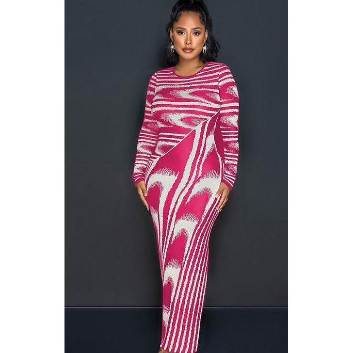 Vintage Long Sleeve Dress - Image 3