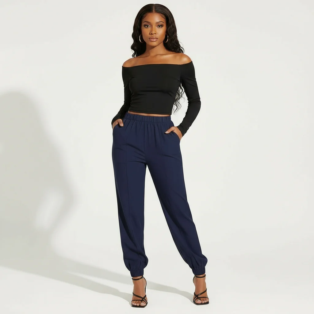 Vintage Loose Pants - Image 3