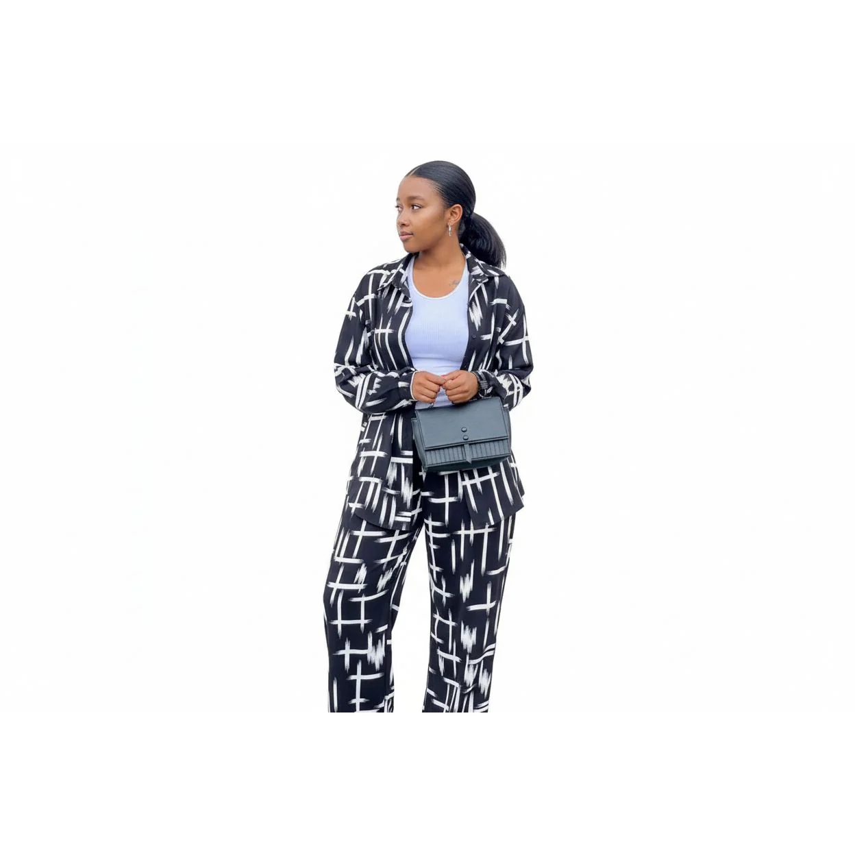 Vintage Printed Geometric Set
