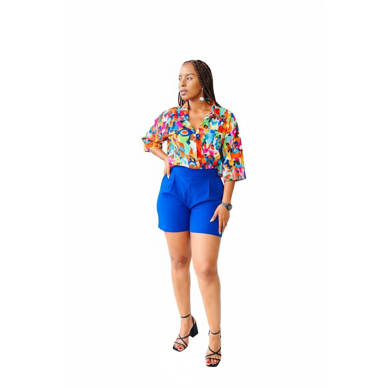 Vintage Shirt and Short Pant Set