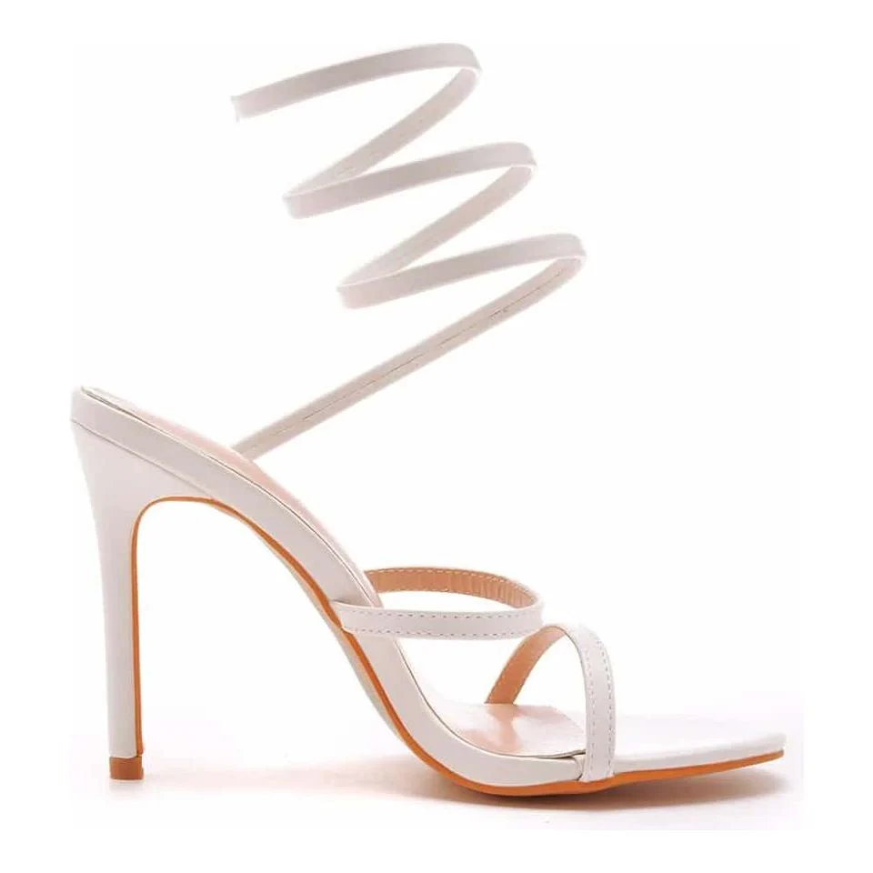 Vintage Spiral Sling Heels - Image 2