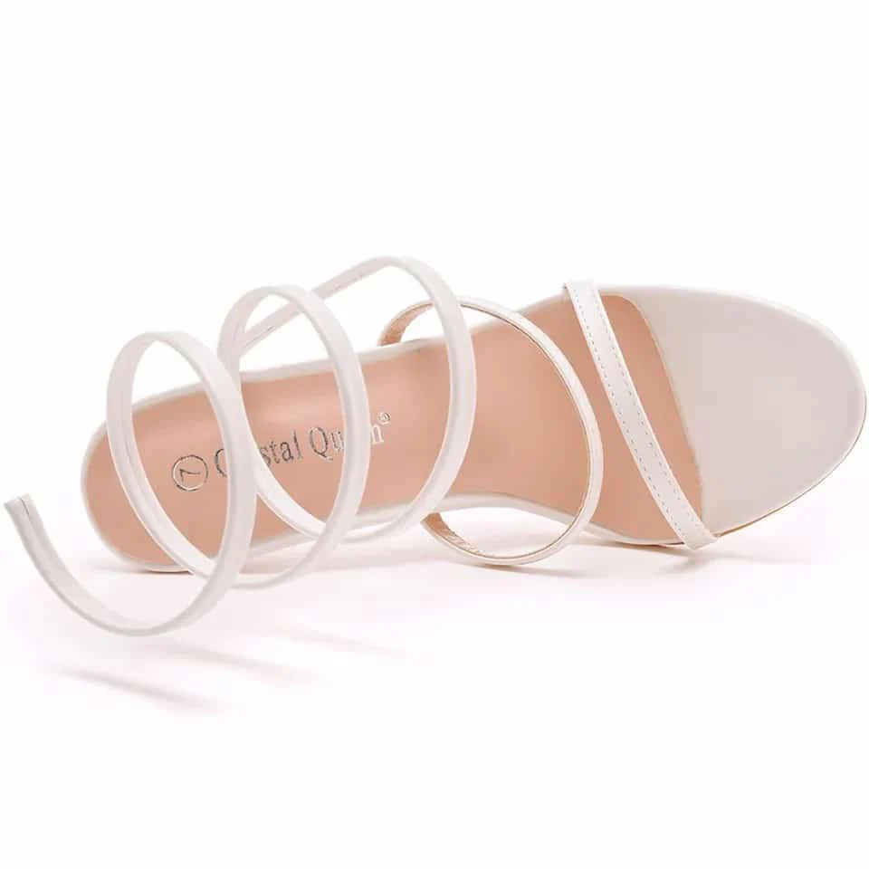 Vintage Spiral Sling Heels - Image 3
