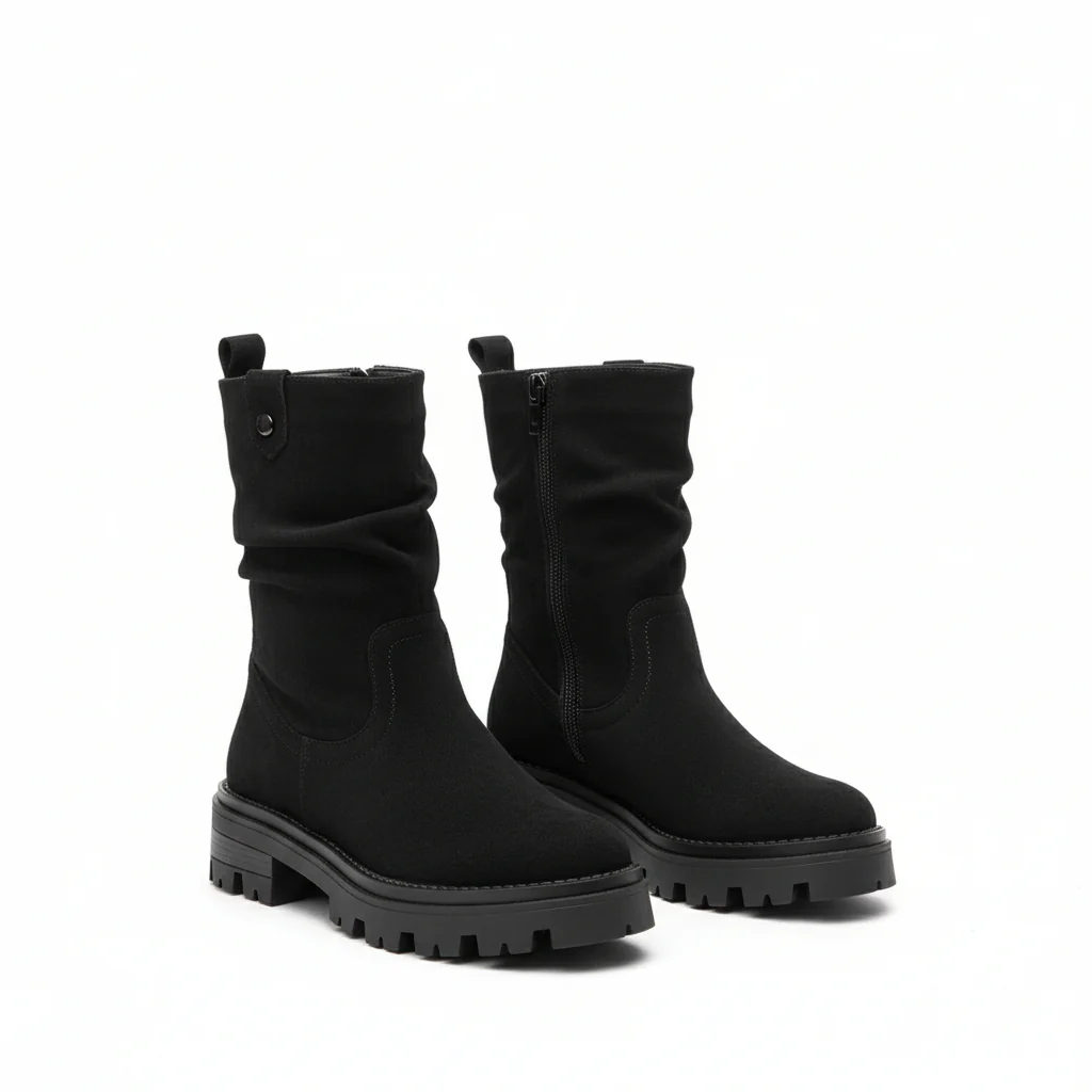 Vintage Suede Ankle Boots
