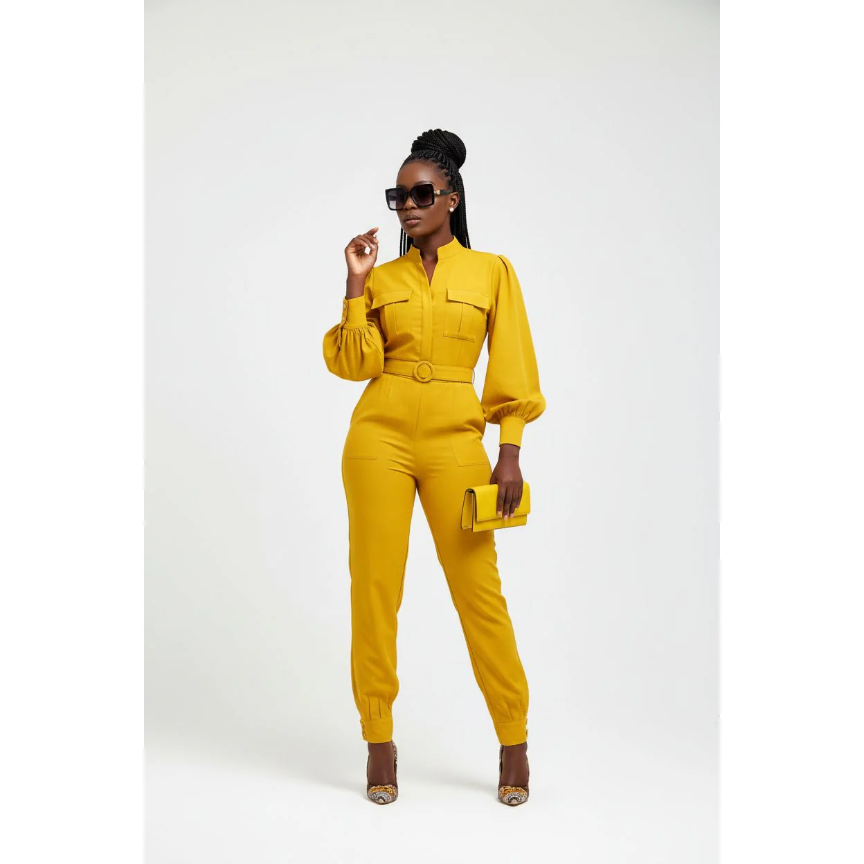 Vintage Turtleneck Jumpsuit - Image 2
