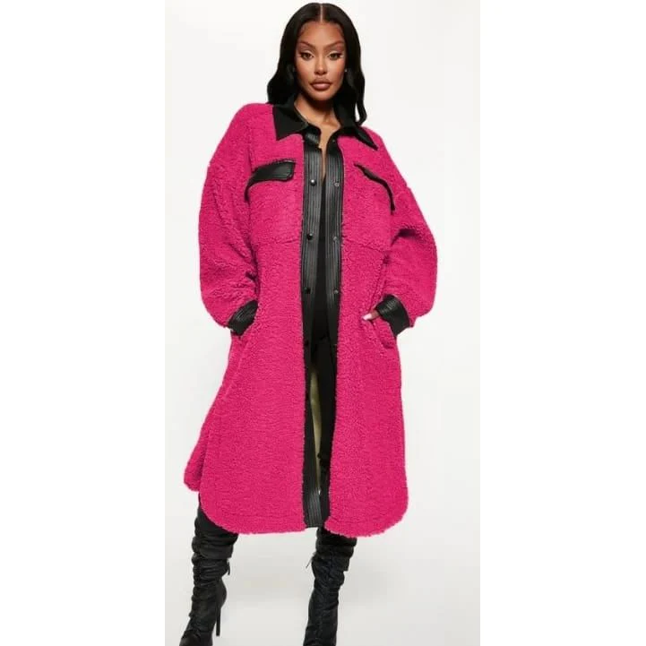 Vintage Woolen Buttoned Coat