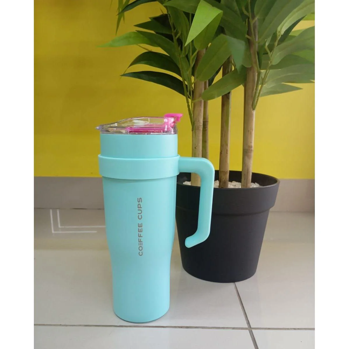 Stainless Steel Tumbler Travel Coffee Cup. - Image 3