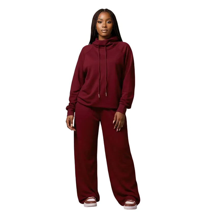 Winter Stretch Sweatshirt and Pants Set - Image 5