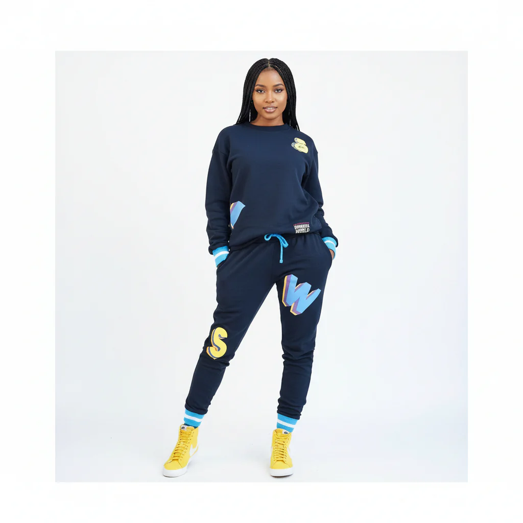Printed Winter Tracksuit Set