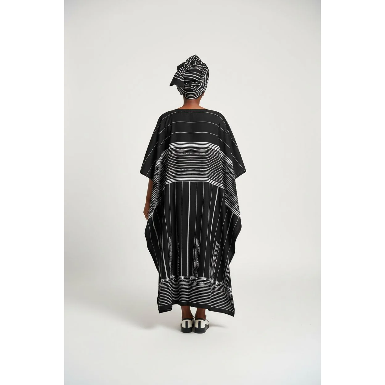 Woman’s Round-Neck Maxi Dress - Image 2