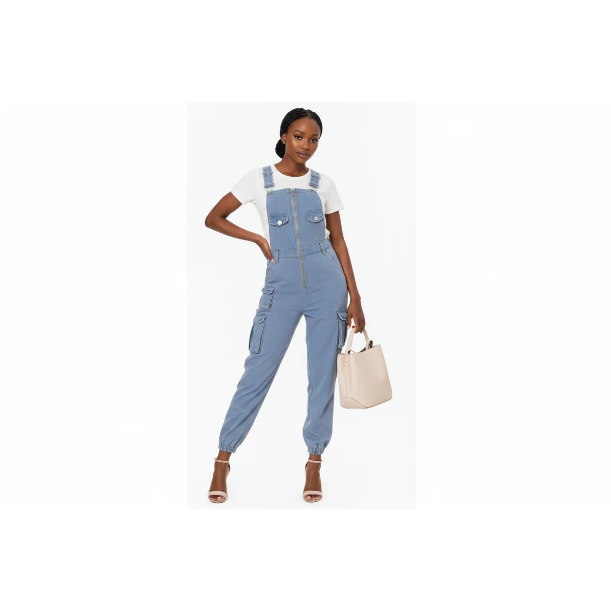 Women's Denim Overall Jumpsuits