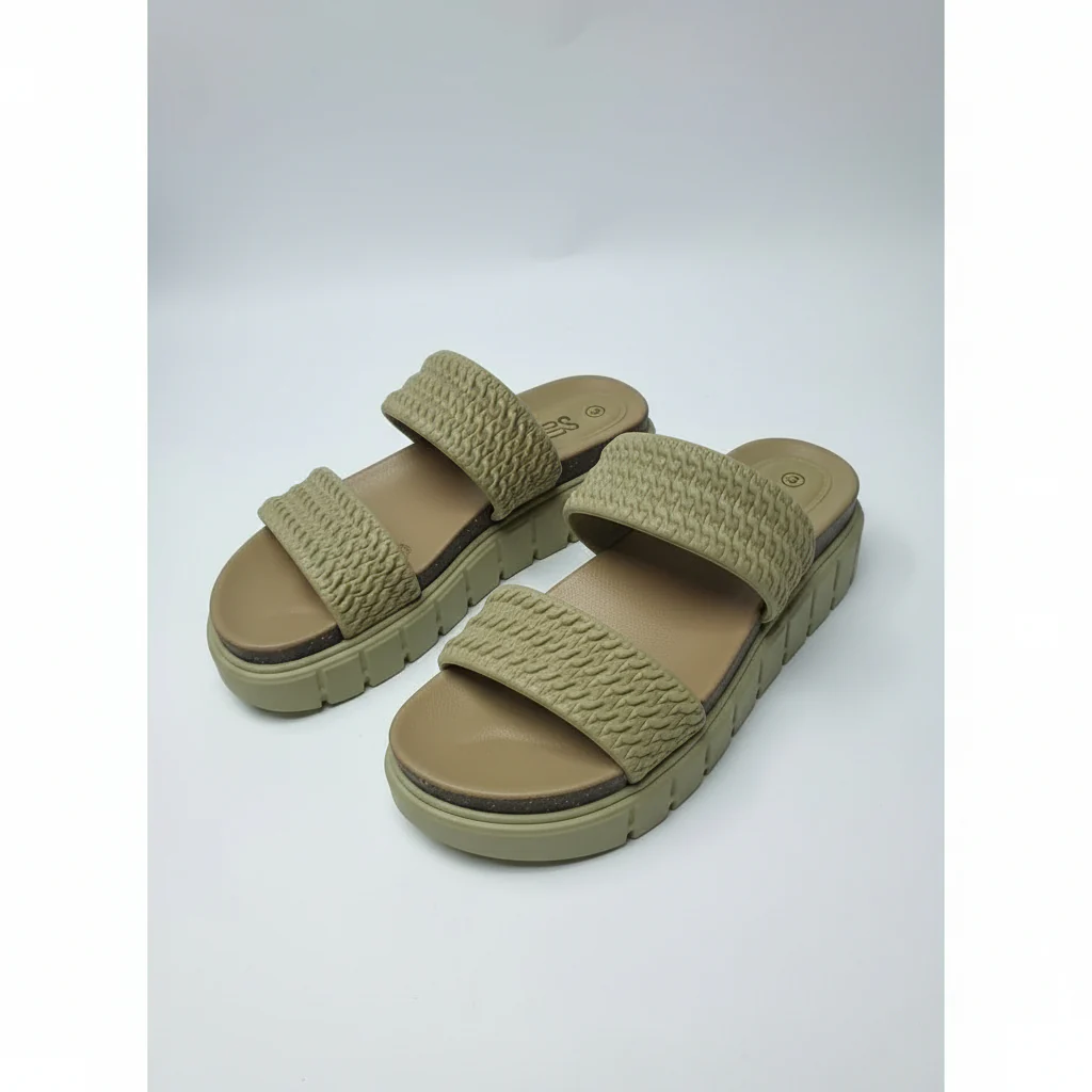 Women's Double-Strap Chunky Sole Sandals - Image 5