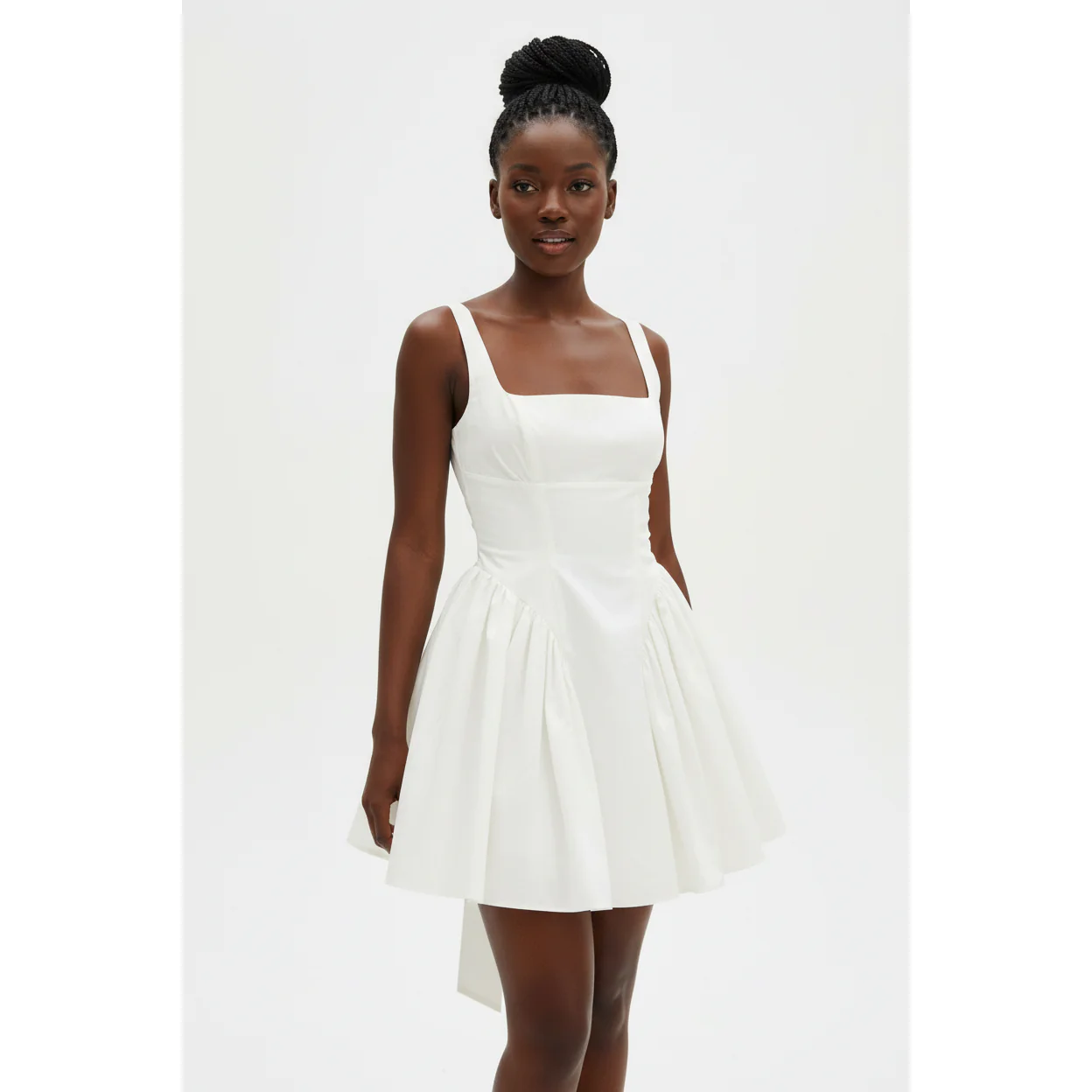 Elegant Festive Knee-Length Swing Party. - Image 3