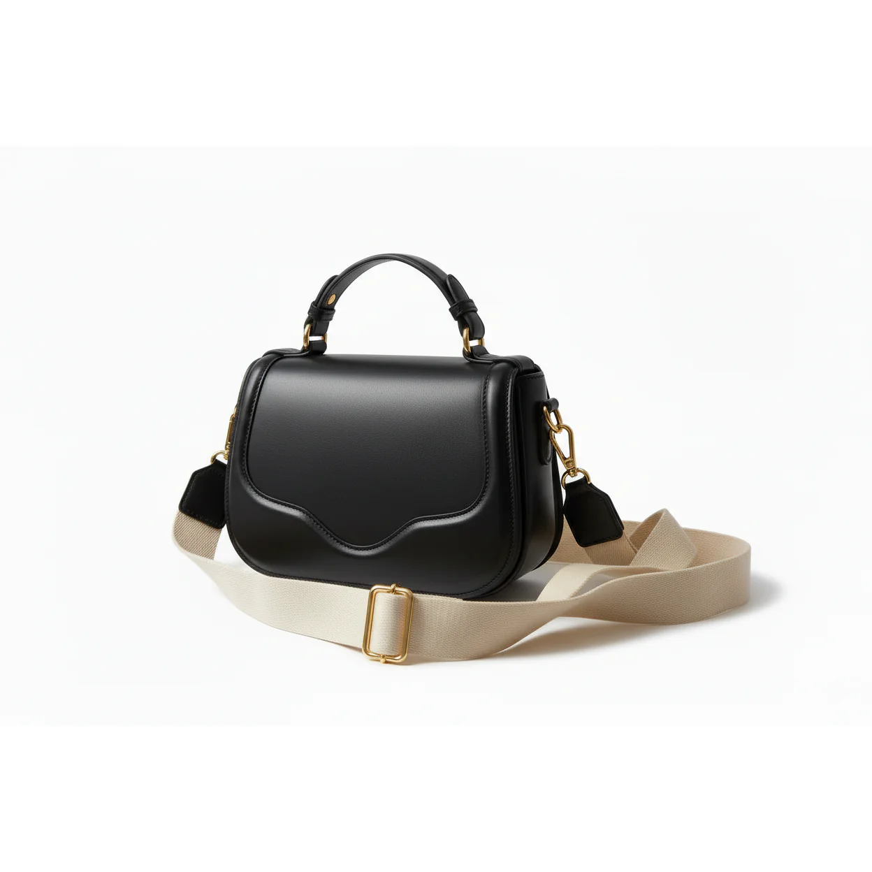 women's fashion handheld shoulder bag simple crossbody bag - Image 4