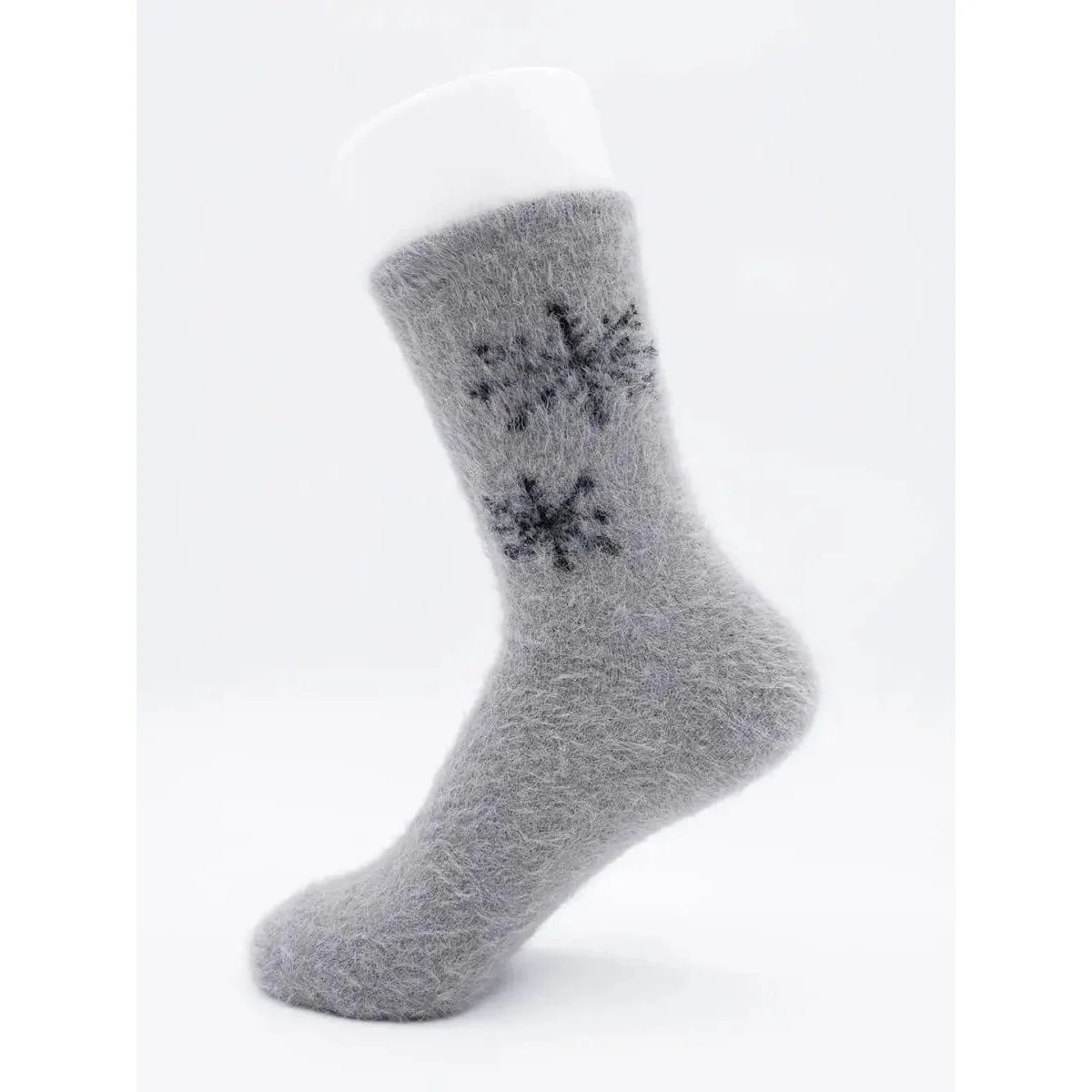Women's High Socks with Print Warm Soft Wool - Image 7