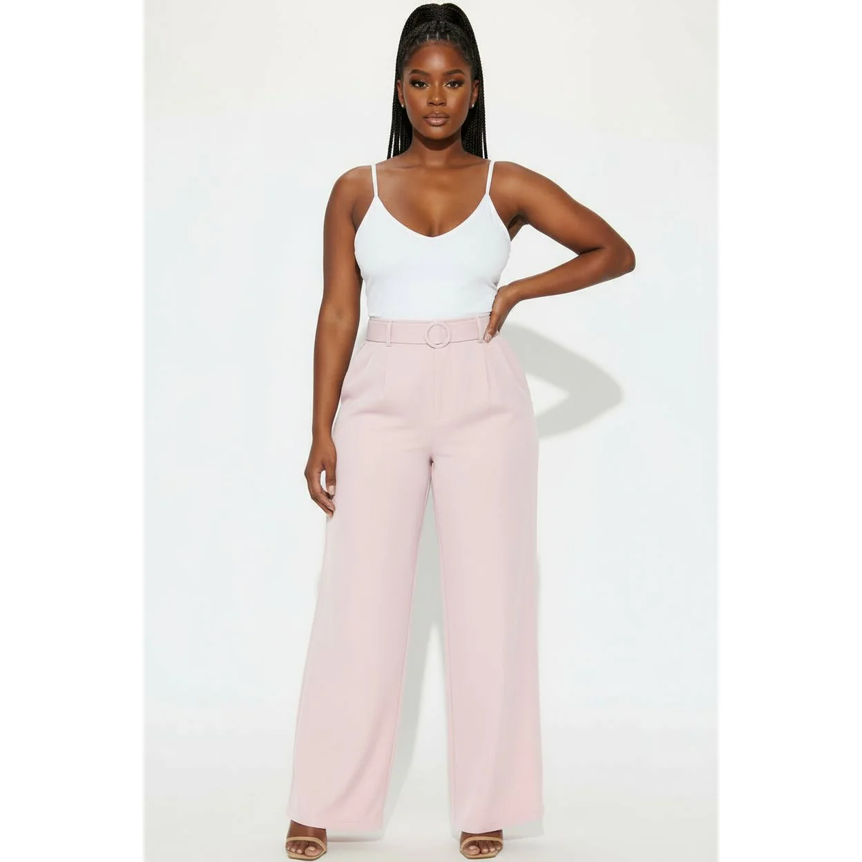 Women's High Waist Wide Leg Pants - Image 5