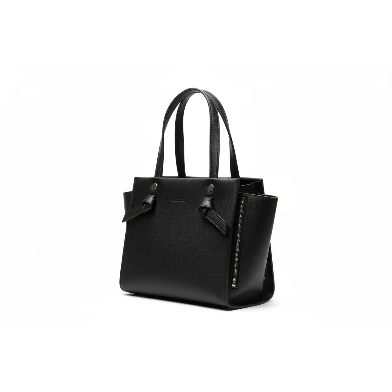Women's Knotted Mini City Handbag - Image 2