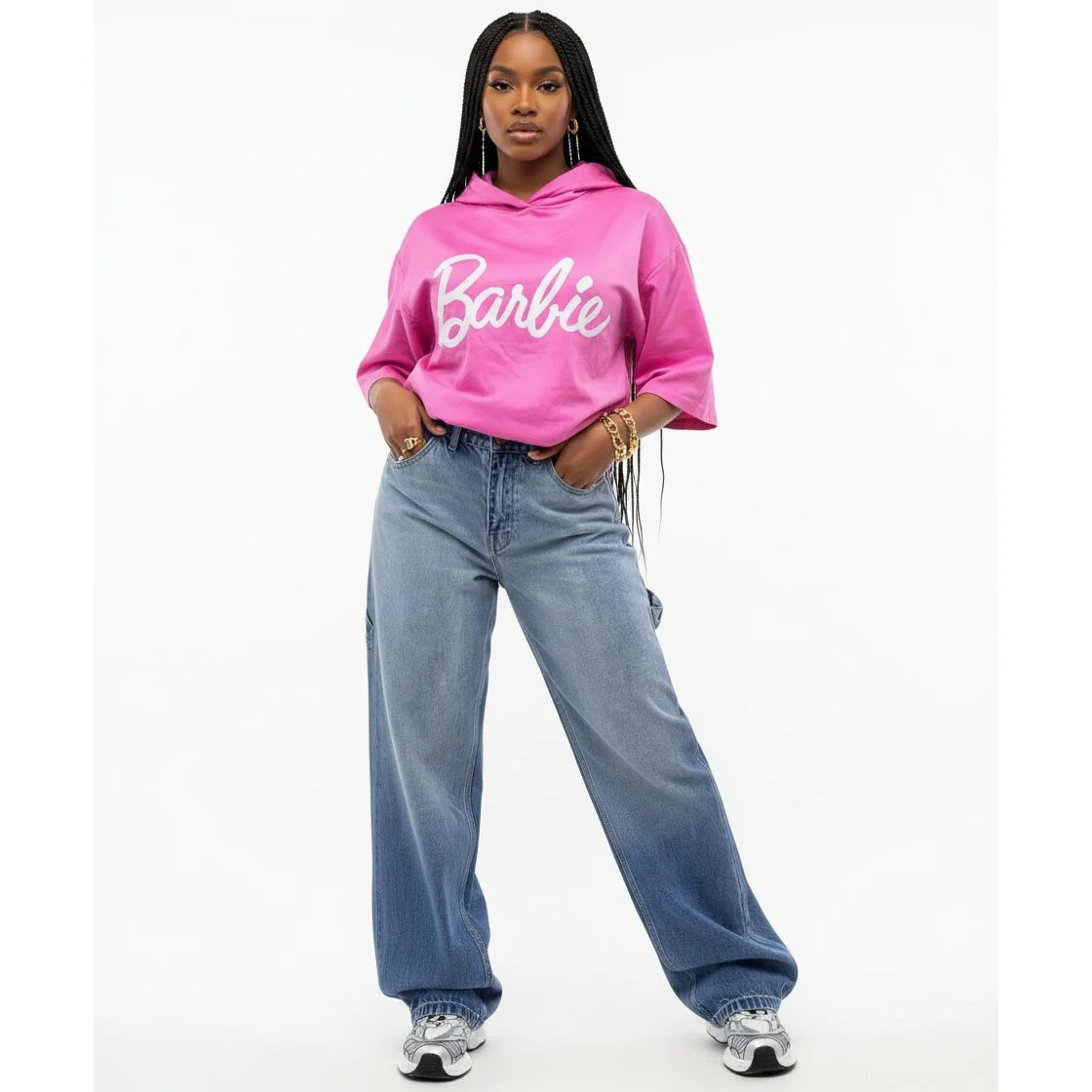 Women's Loose Fit Carpenter Jeans