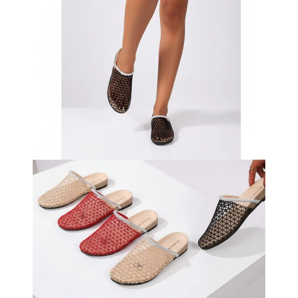 Women's mesh slide sandals - Image 10