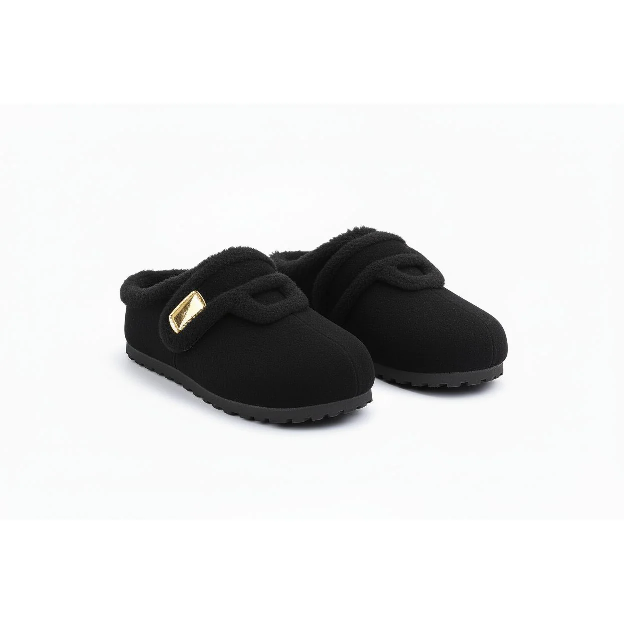 Women's Plush Fleece Lined Cozy Shoes - Image 2